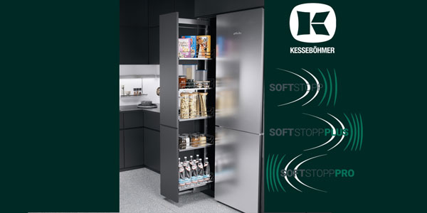 SoftStopp — для плавной остановки, бесшумного закрытия и открытия Kessebohmer в Оренбурге