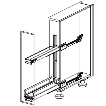 Бутылочница 150мм Kessebohmer | официальный магазин