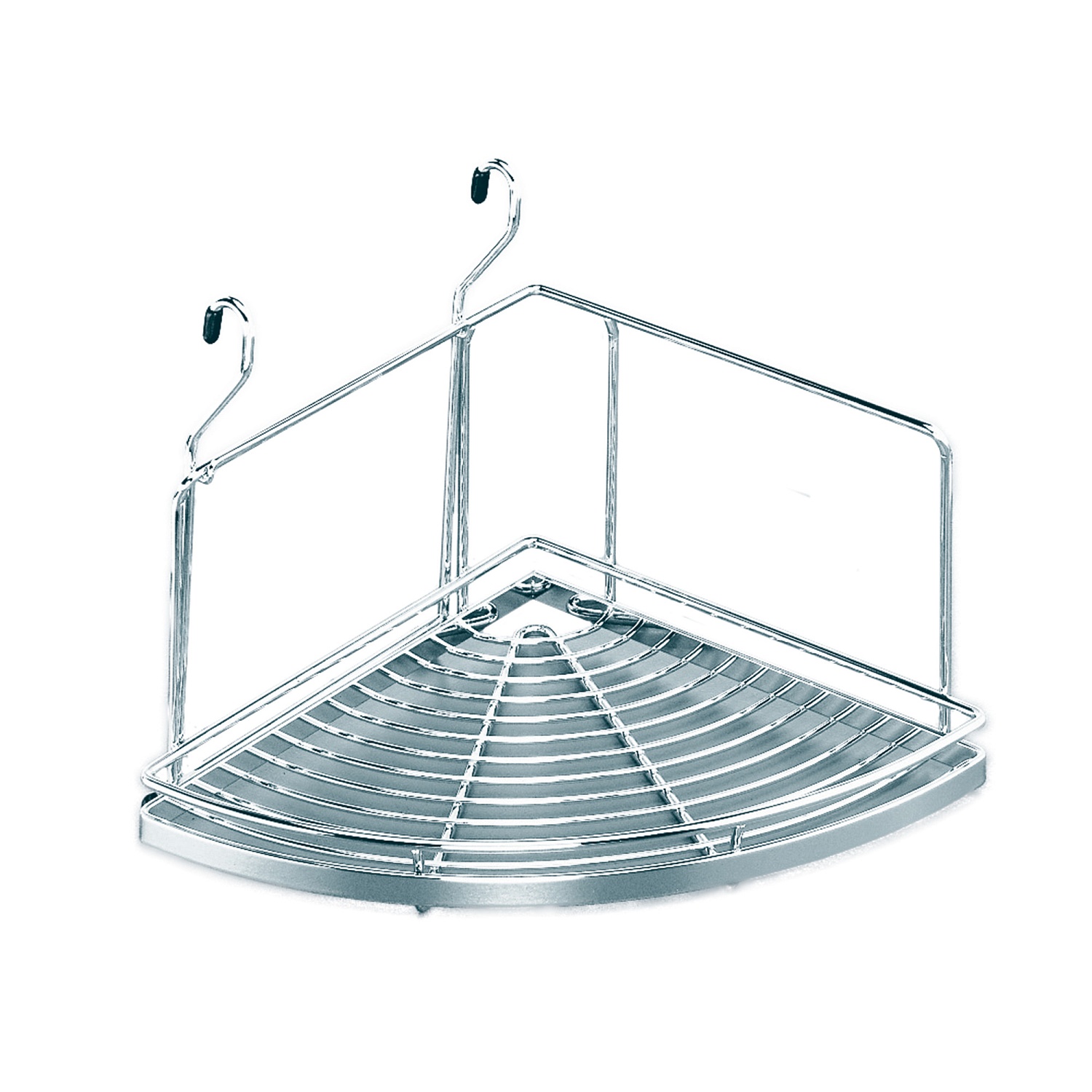 Полка Линеро Классик угловая цвет ХРОМ глянцевый Kessebohmer | официальный магазин