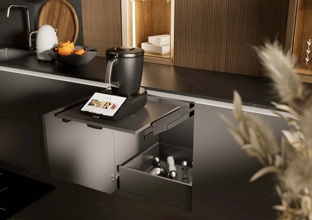 Стол Шеф ChefsTable выдвижной механизм Kessebohmer  | официальный магазин